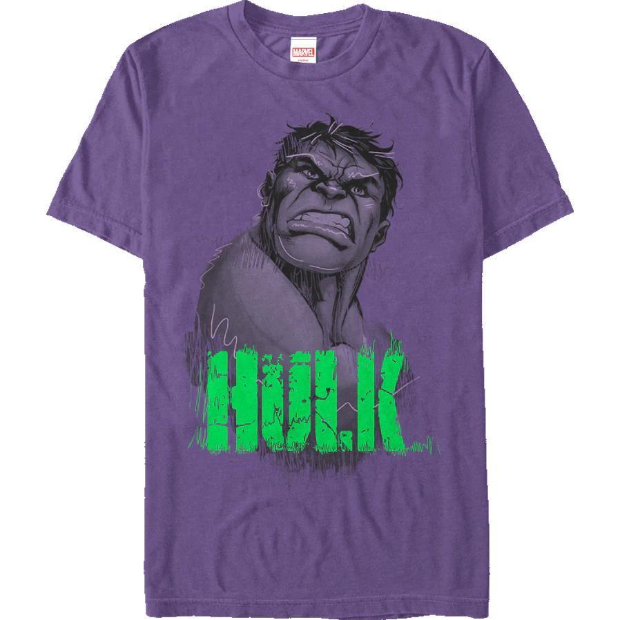 Marvel Incredible Hulk Sketch Tshirt